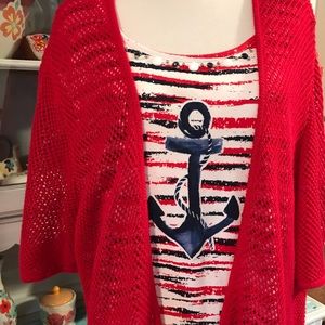 ⚓️ Adorable Plus Size Top ⚓️